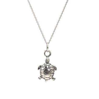 Turtle Pendant in Sterling Silver