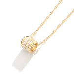 18K gold plated Stainless steel necklace, Intensity