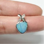 925 Silver Doub. Opal Pendant DO 1.27/1 ; CZ 0 SKU j4-1