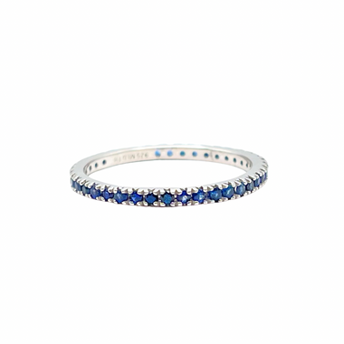 Blue Sapphire Eternity Band Ring 169-CBG