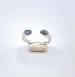 Diamond Blue Ring 0.12cts 210-BBT