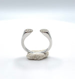 Diamond White Ring 0.12cts 390-AAX