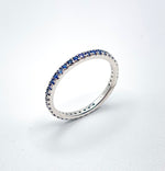 Blue Sapphire Eternity Band Ring 169-CBG