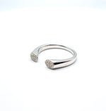 Diamond White Ring 0.12cts 390-AAX