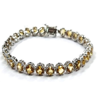 Citrine Tennis Bracelet 473-AAL