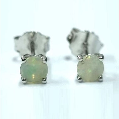 Ethiopian Opal Stud Earring