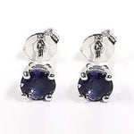 Iolite Stud Earring