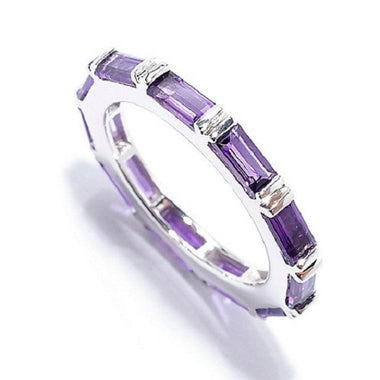 Amethyst Eternity Ring 2.06cts 149-BBP